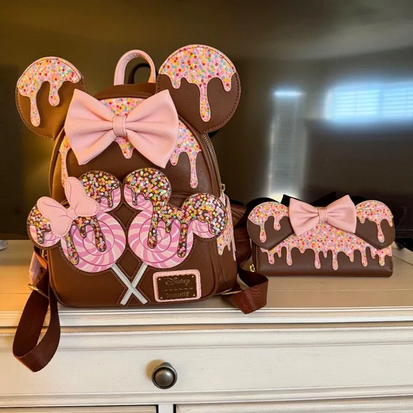 Loungefly mini backpack and wallet set - Picture 1 of 1